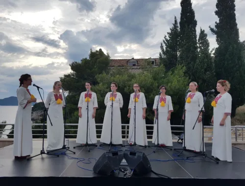 Traditional "klapa" singing at event