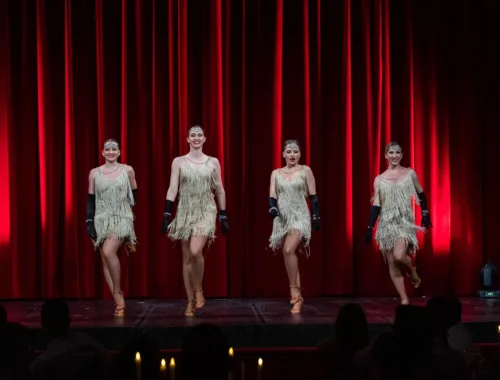 Performers at gala event in Dubrovnik